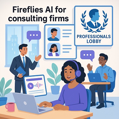 Fireflies AI for consulting firms