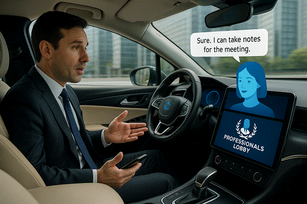 AI car assistant in action