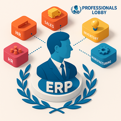 How ERP integrates business functions