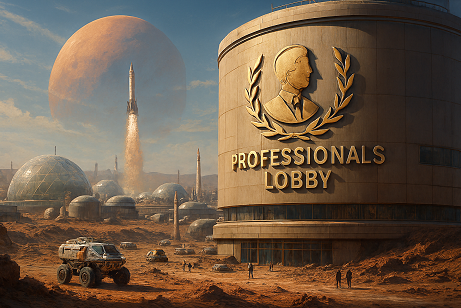 Space colonization in 2125