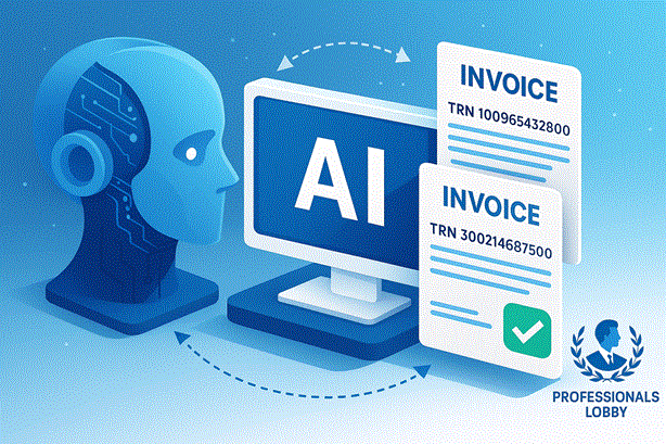 AI matching invoices using TRN numbers