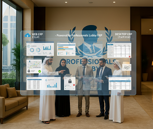 Web-based ERP system with AI automation